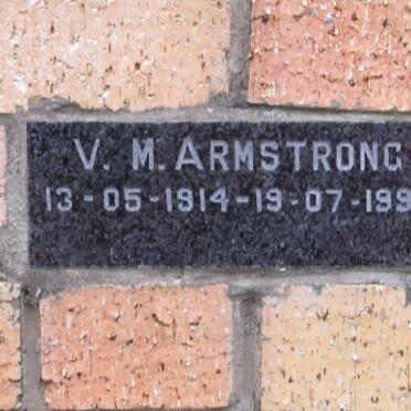 ARMSTRONG V.M. 1914-1994