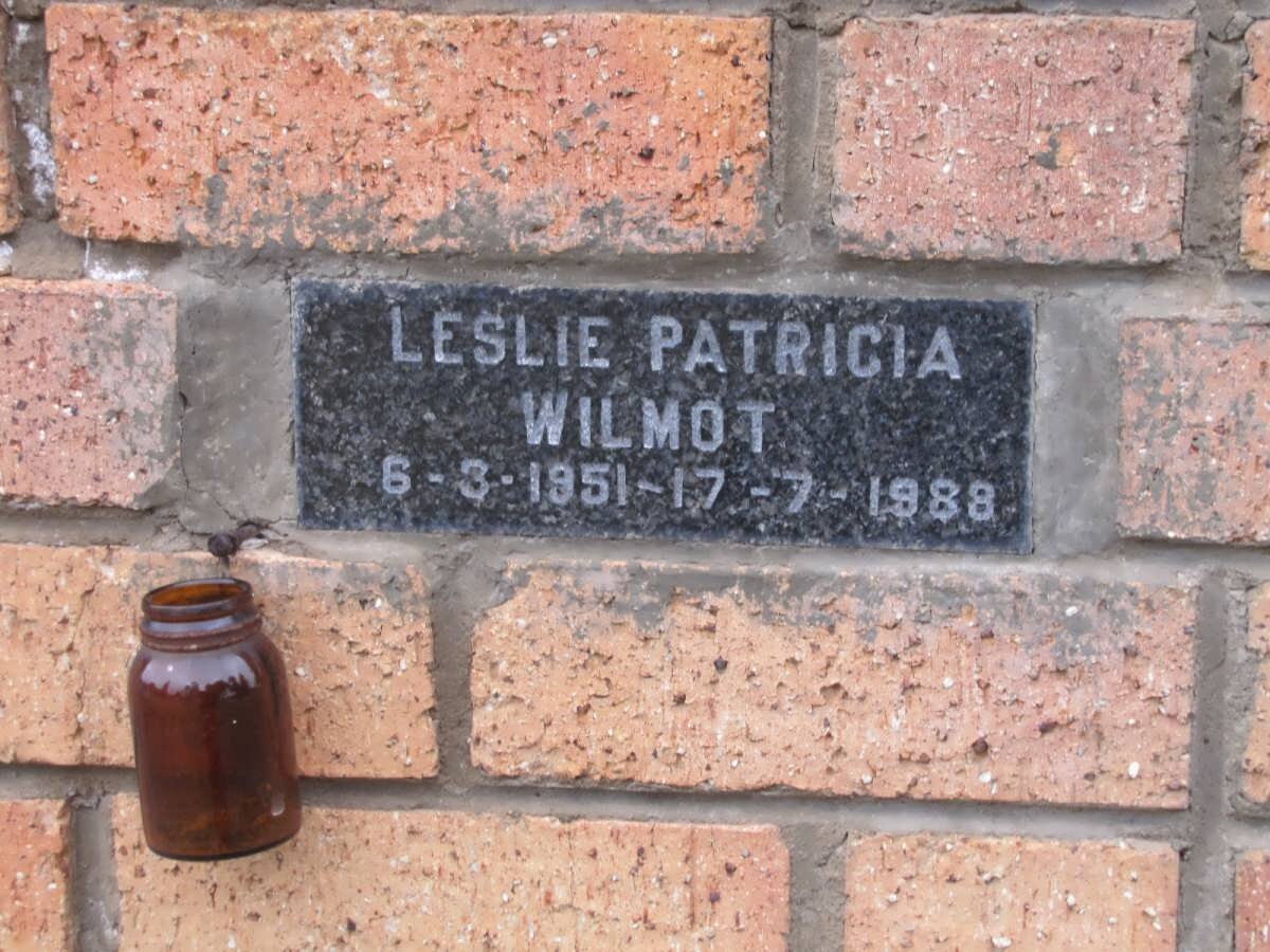 WILMOT Leslie Patricia 1951-1988