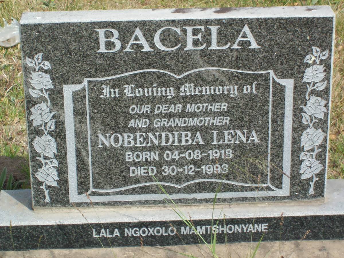 BACELA Nobendiba Lena 1918-1998