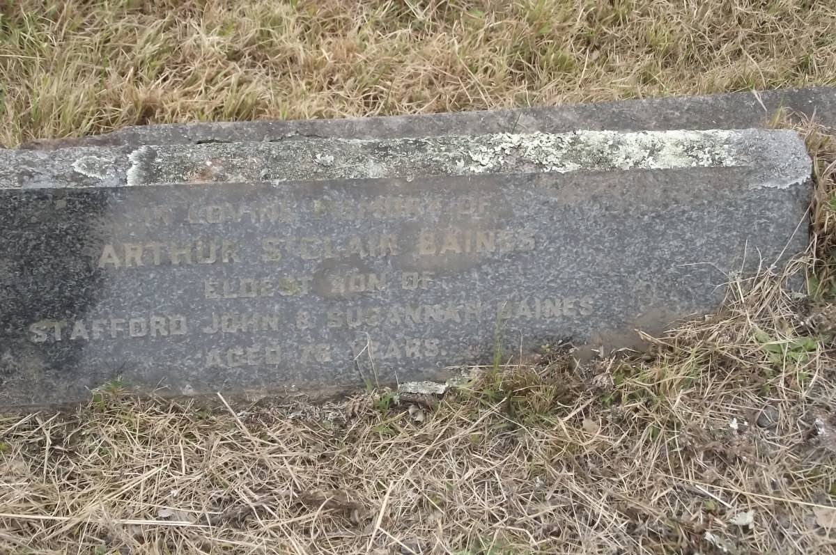 BAINES Arthur StClair