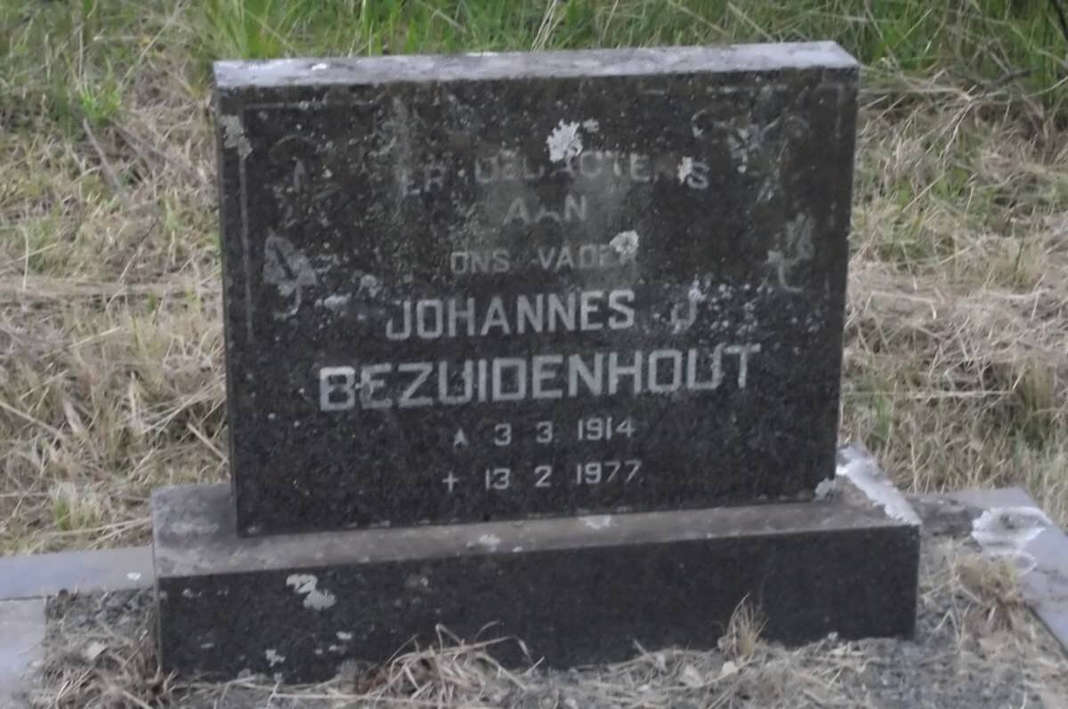 BEZUIDENHOUT Johannes 1914-1977