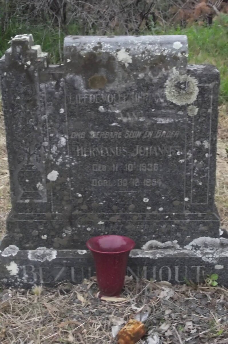 BEZUIDENHOUT Hermanus Johannes 1936-1954