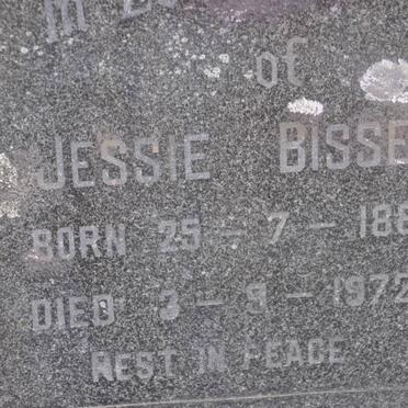 BISSETT Jessie 1889-1972