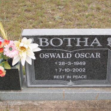 BOTHA Oswald Oscar 1949-2002