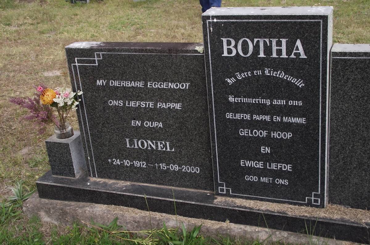 BOTHA Lionel 1912-2000