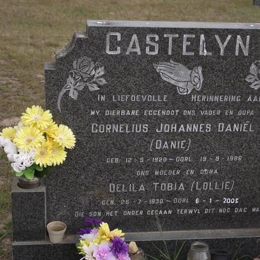 CASTELYN Cornelius Johannes Daniël 1920-1986 &amp; Delila Tobia 1930-2005