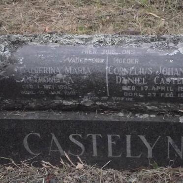 CASTELYN Cornelius Johannes Daniel 1882-1955 &amp; Catherina Maria Petronella 1895-1991