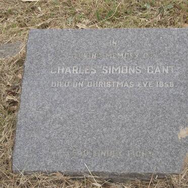 CANT Charles Simon -1956