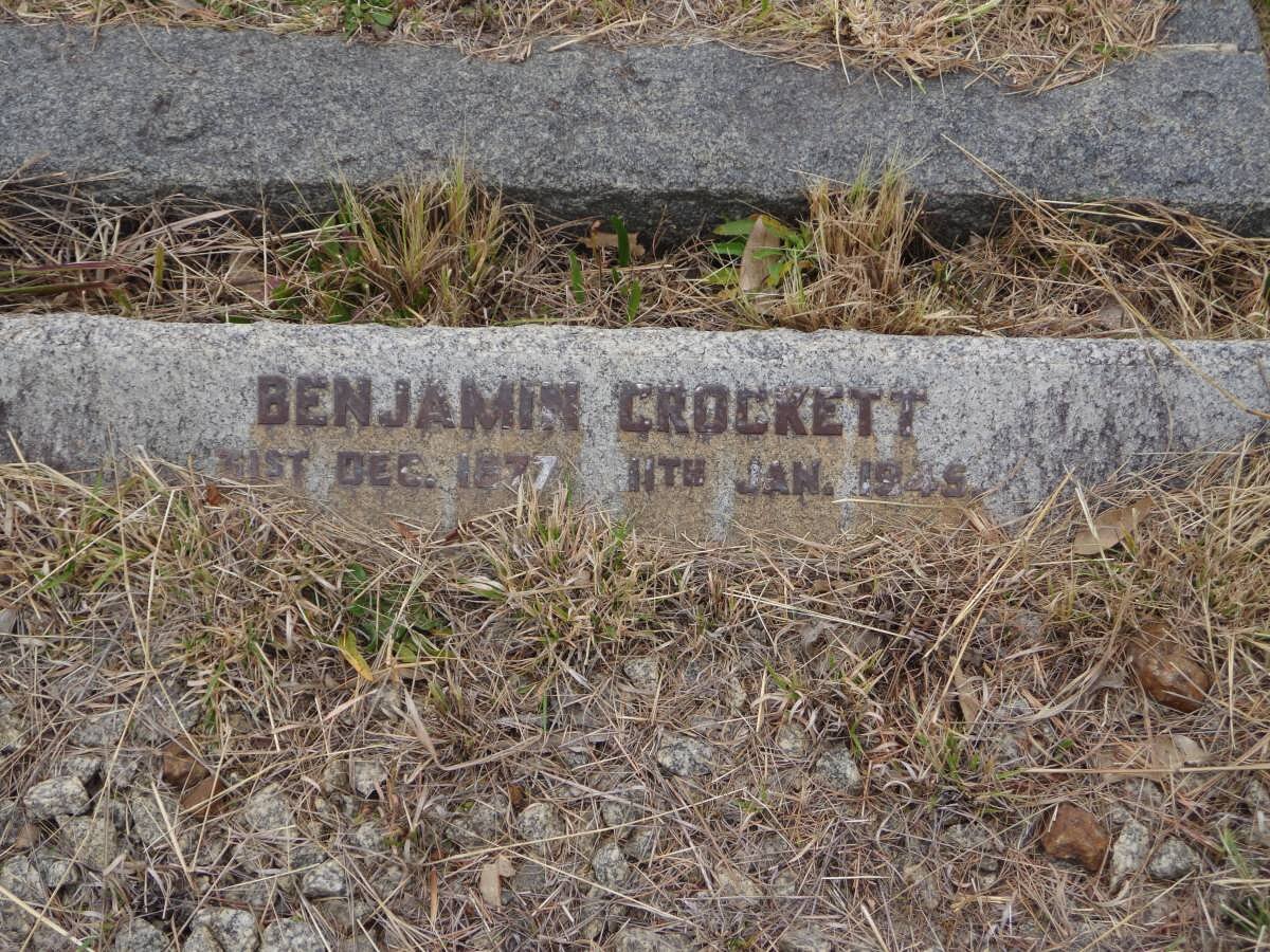 CROCKETT Benjamin 1877-1945