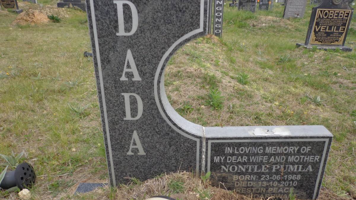 DADA Nontle Pumla 1968-2010