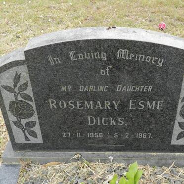 DICKS Rosemary Esme 1956-1967