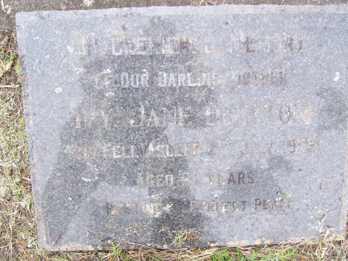 DRAYTON Ivy Jane -19??