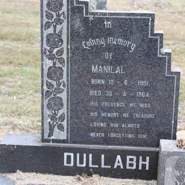 DULLABH Manilal 1951-1964