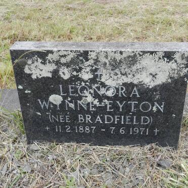 EYTON Leonora, Wynne nee BRADFIELD 1887-1971