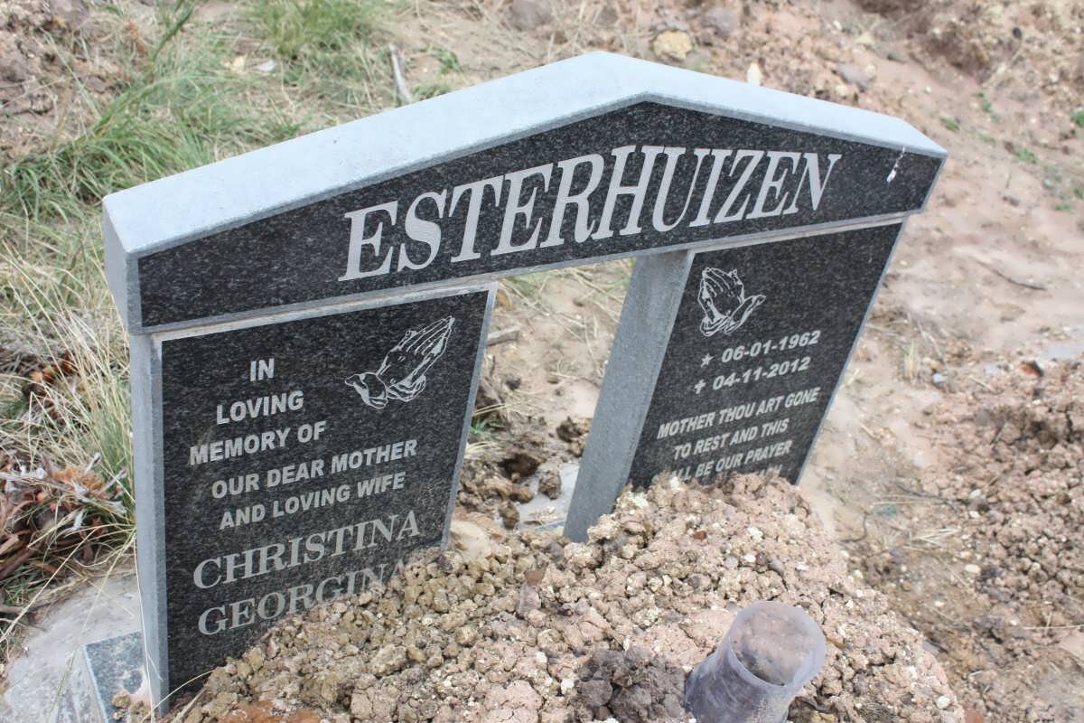 ESTERHUIZEN Christina Georgina 1962-2012