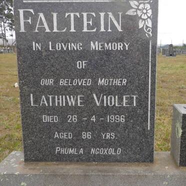 FALTEIN Lathiwe Violet -1996