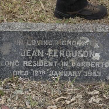 FERGUSON Jean -1953