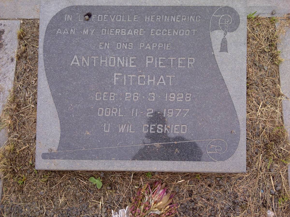 FITCHAT Anthonie Pieter 1928-1977