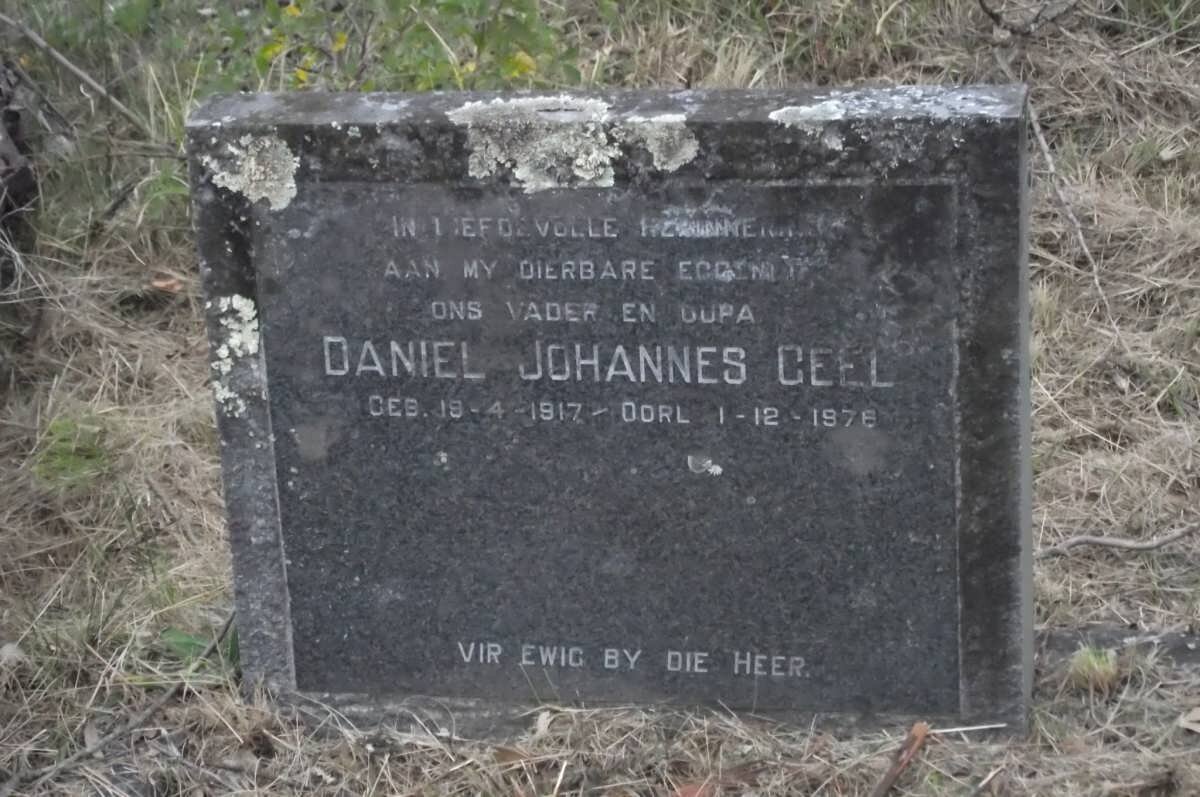 GEEL Daniel Johannes 1917-1976