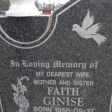 GINISE Faith 1956-2010