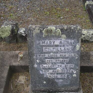 GILFILLAN Mary Anna -1926