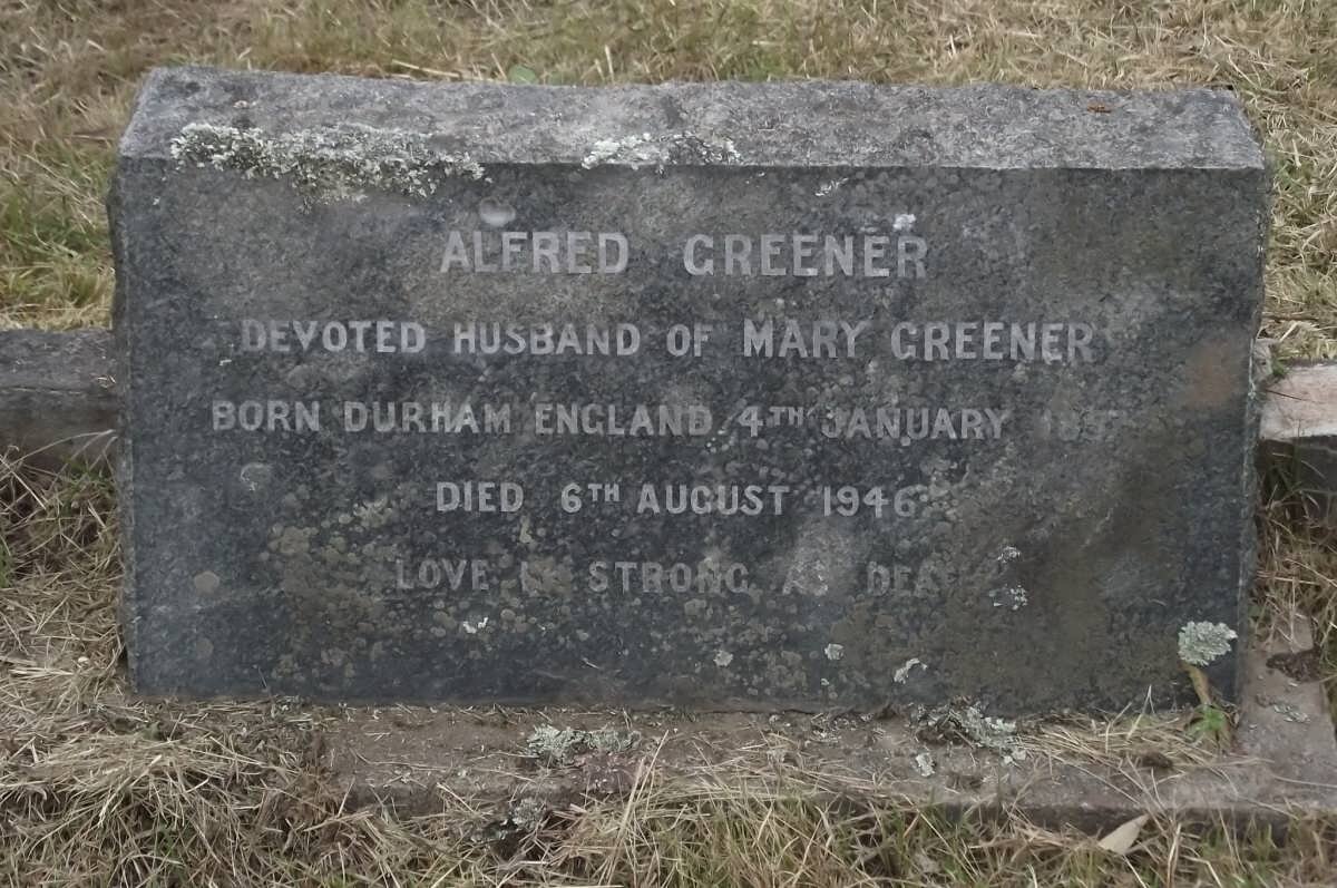 GREENER Alfred 1857-1946