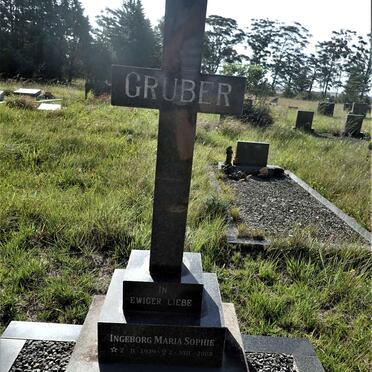 GRUBER Georg Maria 1936-1990 &amp; Ingeborg Maria Sophie 1939-2003