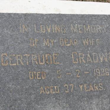 GRADWELL Gertrude -1936