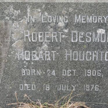 HOUGHTON Robert Desmond Hobart 1906-1976