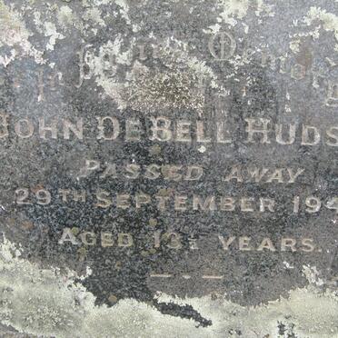HUDSON John De Bell -1941