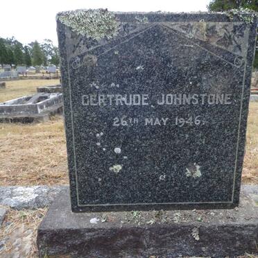 JOHNSTONE Gertrude -1946