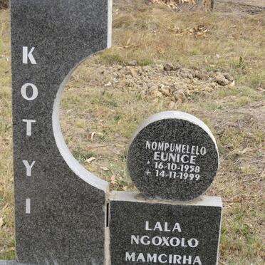 KOTYI Nompumelelo Eunice 1958-1999