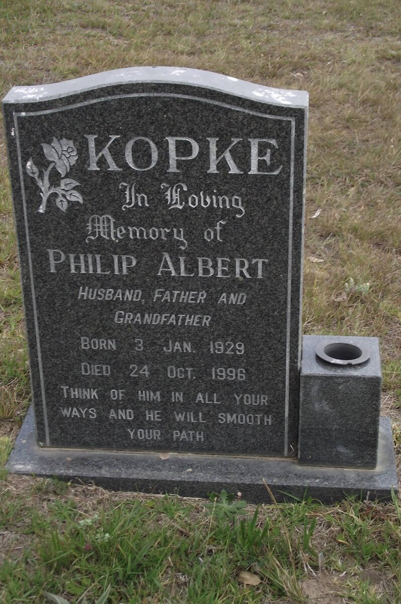KOPKE Philip Albert 1929-1996