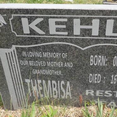 KEHLE Thembisa 1939-2010