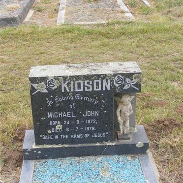 KIDSON Michael John 1972-1978