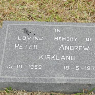 KIRKLAND Peter Andrew 1959-1970