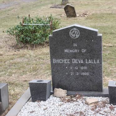LALA Bhichee Deva 1891-1966