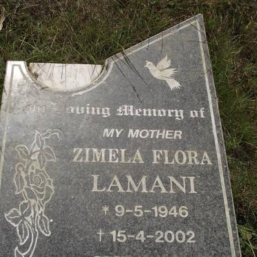 LAMANI Zimela Flora 1946-2002