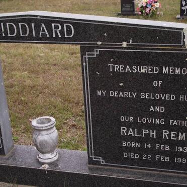 LIDDIARD Ralph Remo 1934-1994