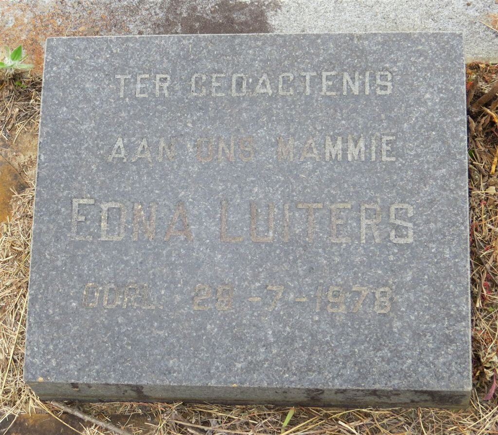 LUITERS Edna -1978