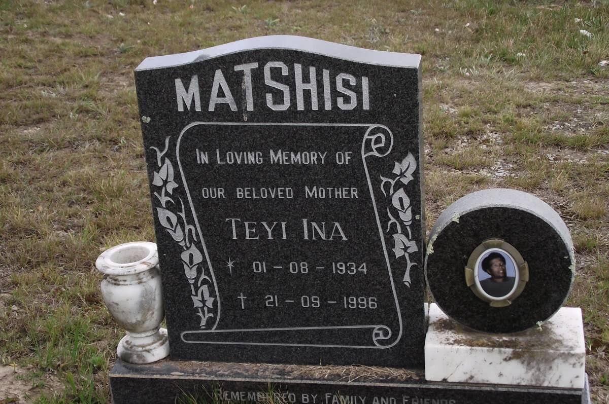 MATSHISI Teyi Ina 1934-1996