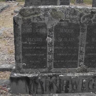 MARNEWECK Hendrik Nicolaas -1953 &amp; Olive Helena -1944 :: MARNEWECK George Cornelius Sebastian -1947