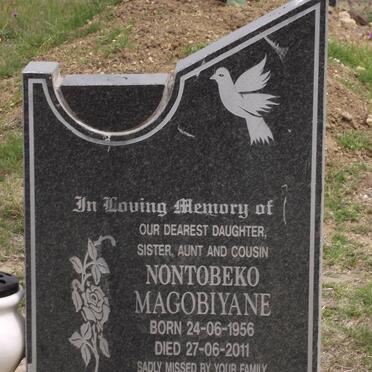 MAGOBIYANE Nontobeko 1956-2011