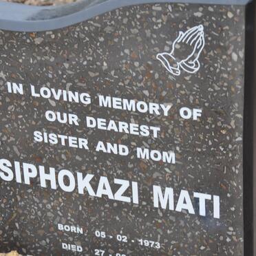 MATI Siphokazi 1973-2013