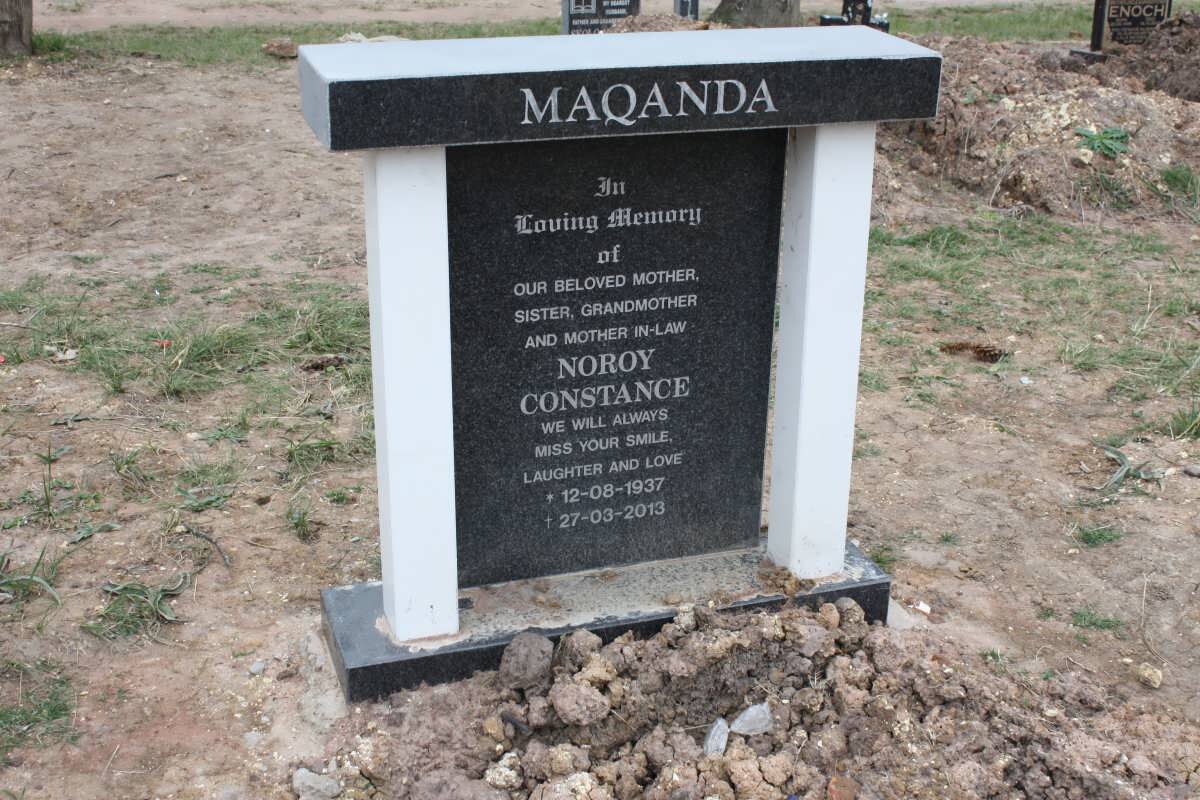 MAQANDA Noroy Constance 1937-2013