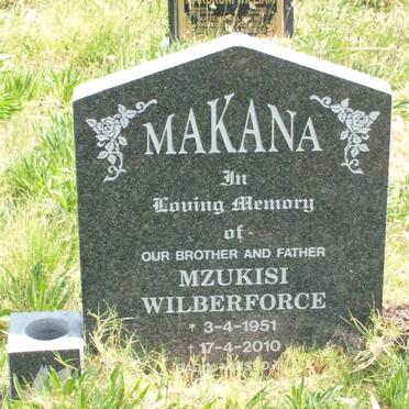 MAKANA Mzukisi Wilberforce 1951-2010