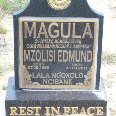 MAGULA Mzolisi Edmund 1969-2011