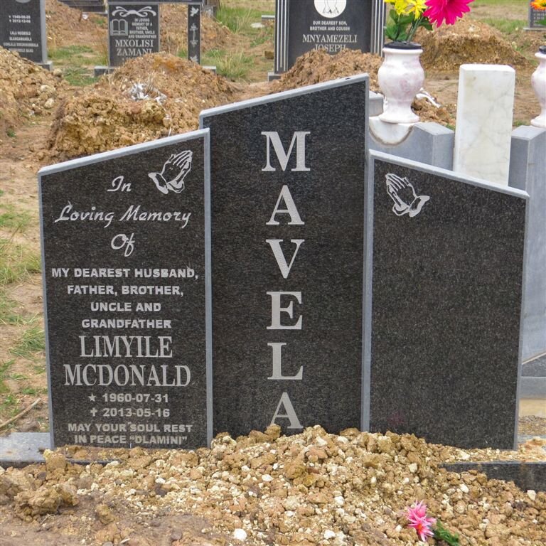 MAVELA Limyile Mcdonald 1960-2013