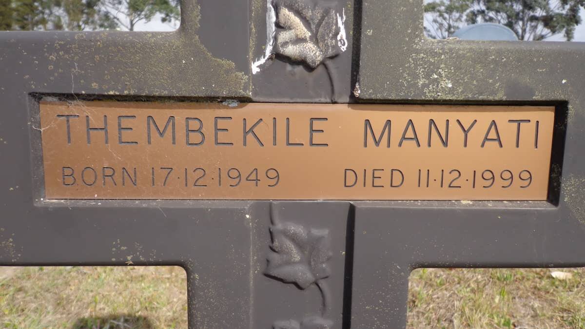 MANYATI Thembekile 1949-1999