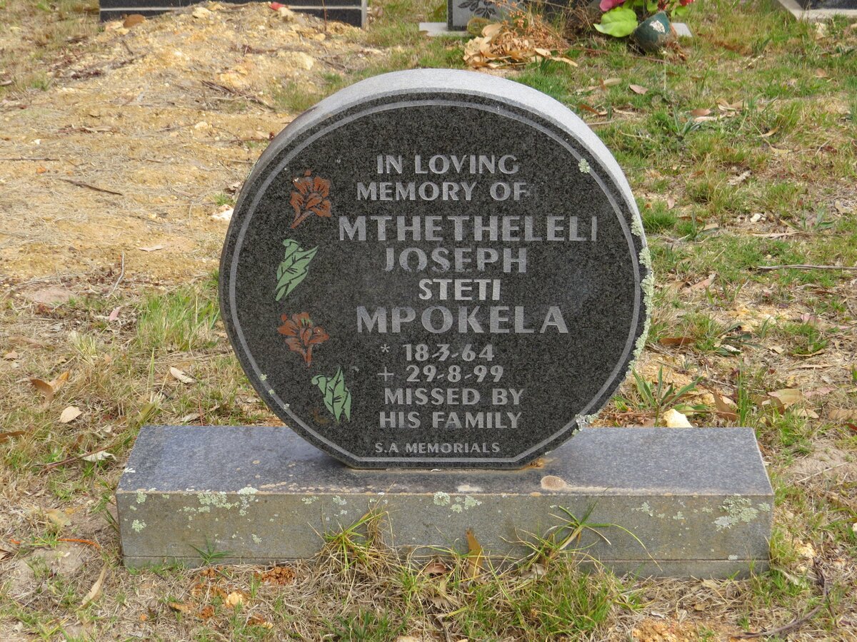 MPOKELA Joseph Steti 1964-1999